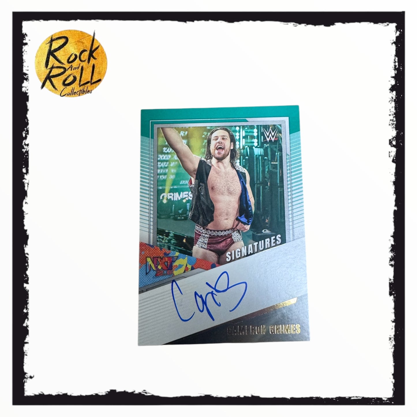 Panini NXT Signatures -  2022 Cameron Grimes Auto (Green)