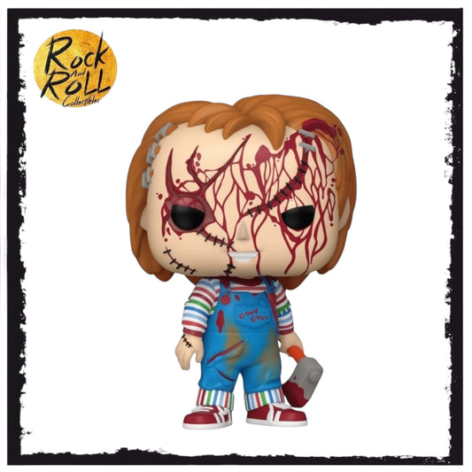 Chucky #1694 (Bloody) Funko Pop! - Bride of Chucky - Entertainment Earth Exclusive