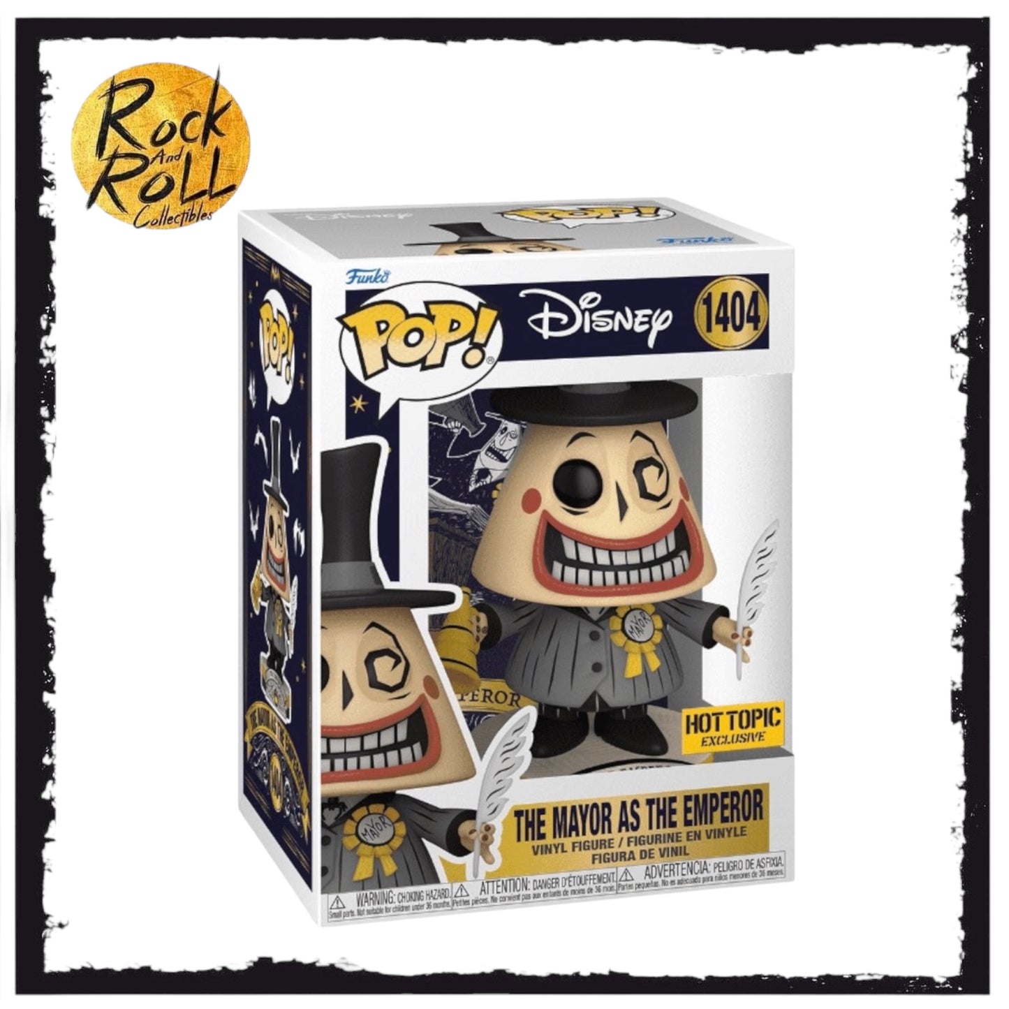 The Nightmare Before Christmas - The Mayor As The Emperor Funko Pop! #1404 Hot Topic Exclusive