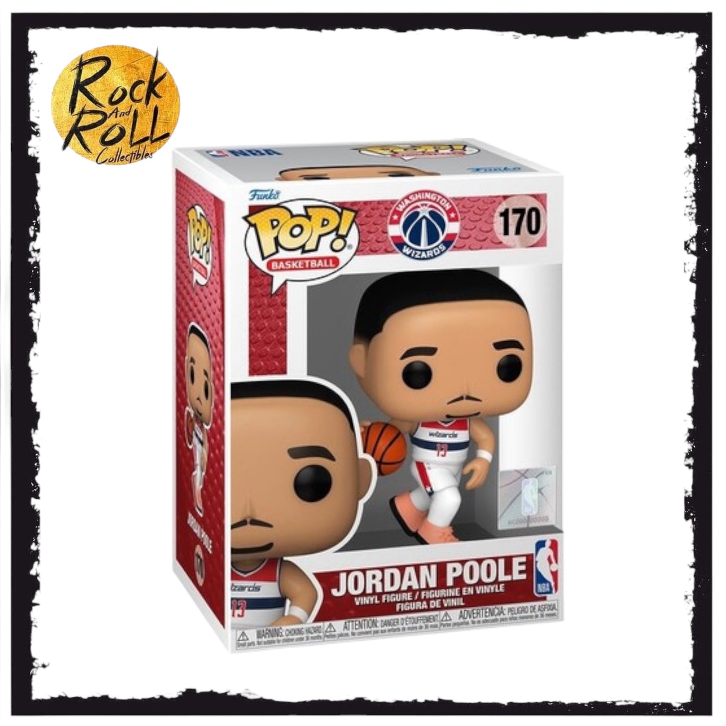 Jordan Poole #170 Funko Pop! - Washington Wizards - NBA