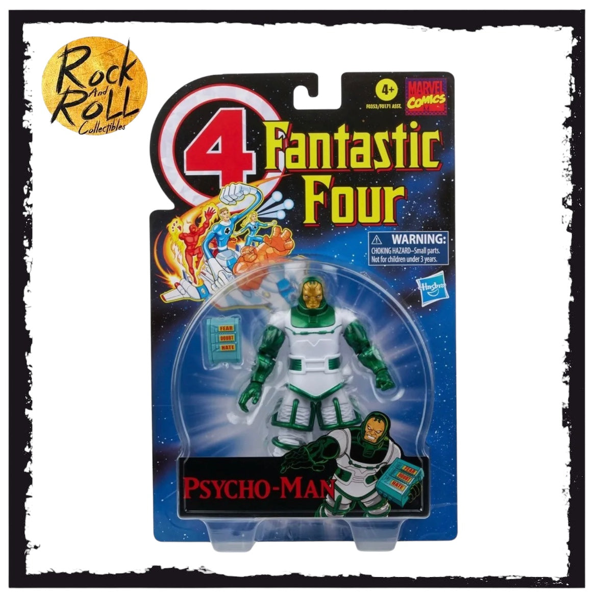 Marvel Legends Fantastic Four Retro Wave - Psycho-Man Action Figure