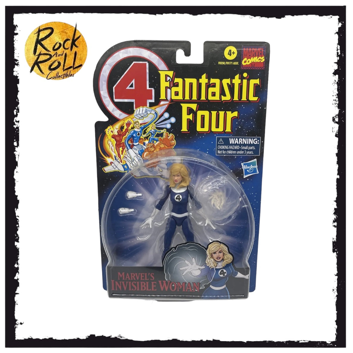 Marvel Legends Retro Fantastic Four Marvel's Invisible Woman Action Figure
