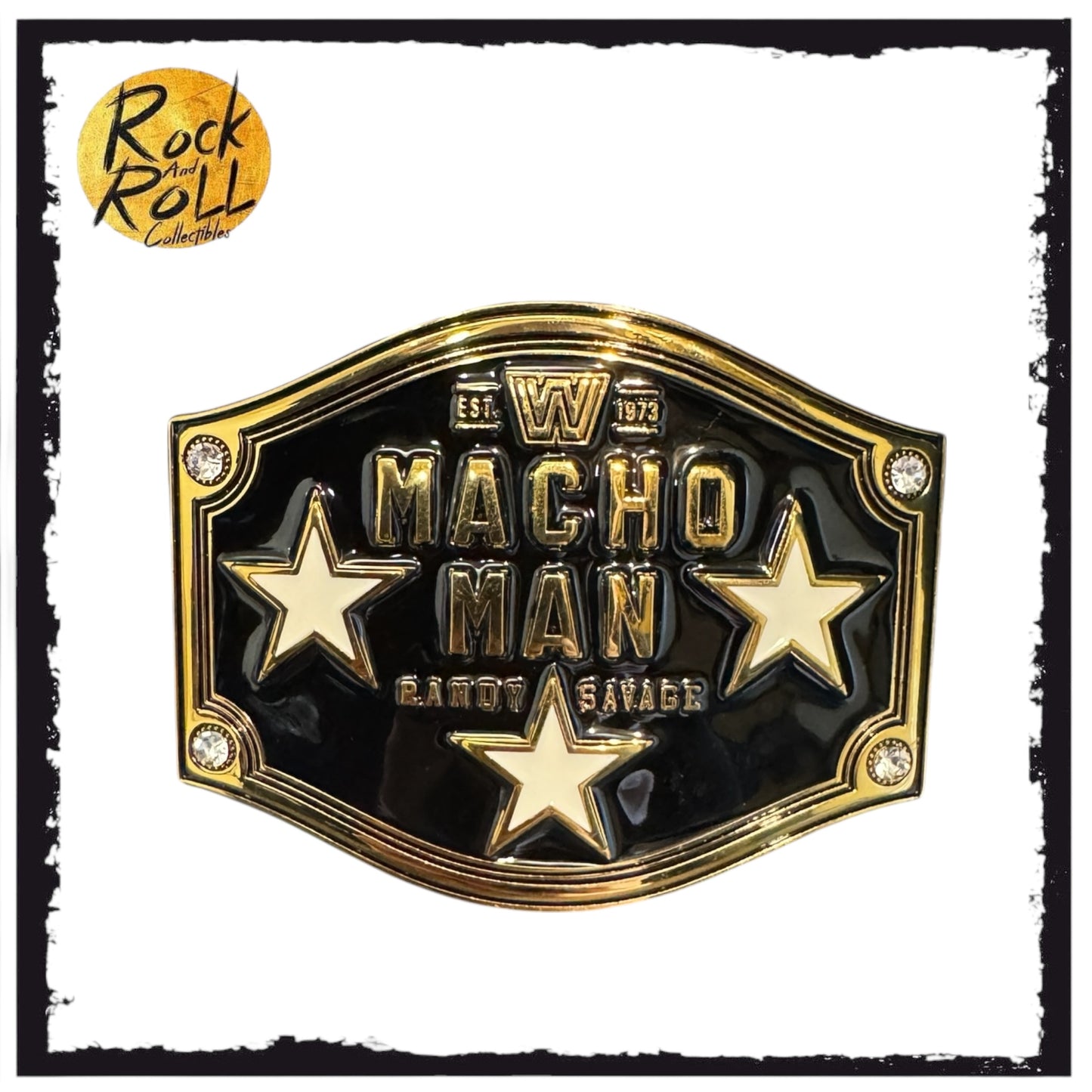 WWE Macho Man Randy Savage Mini Center Plate