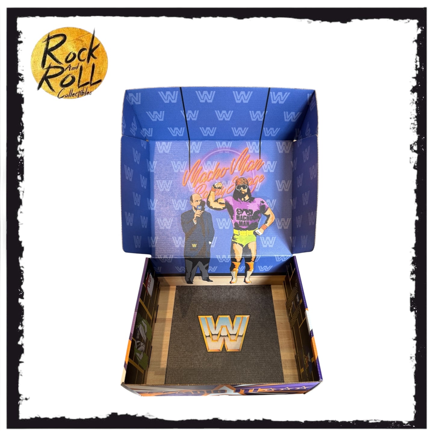 Macho Man Randy Savage WWE Collectors Box (EMPTY BOX)