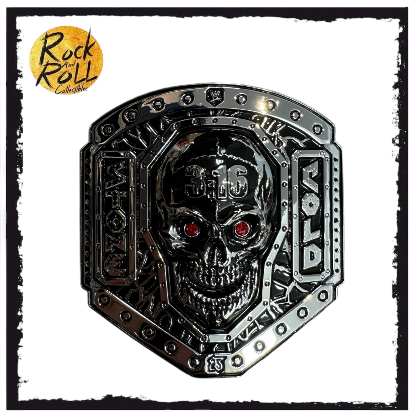 WWE Stone Cold Steve Austin 3:16 Mini Center Plate