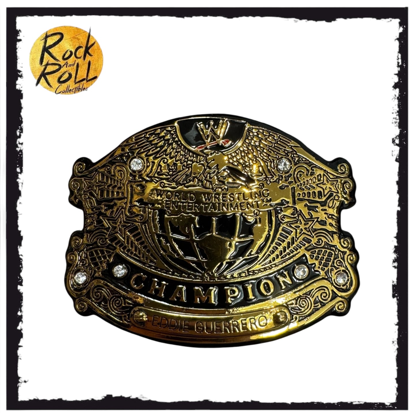 WWE Eddie Guerrero ‘Latino Heat” Champion Mini Center Plate