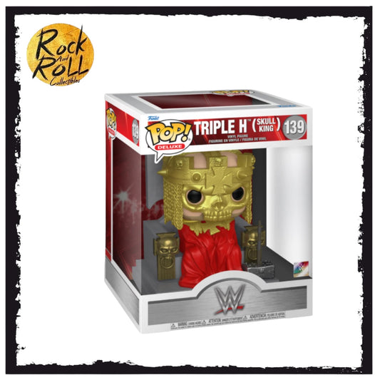 WWE Triple H (Skull King) #139 Funko Pop! Deluxe -