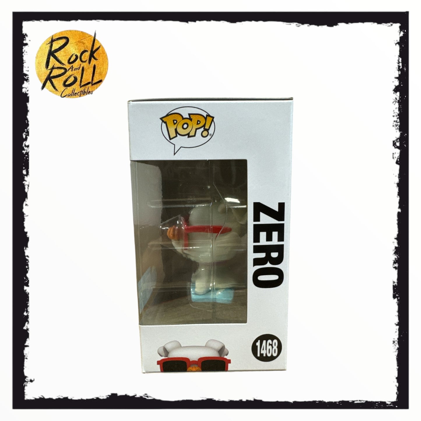 Box Damage - SDCC 2020 Zero - Nightmare Before Christmas Official Comic Con Sticker Funko Pop! #1468