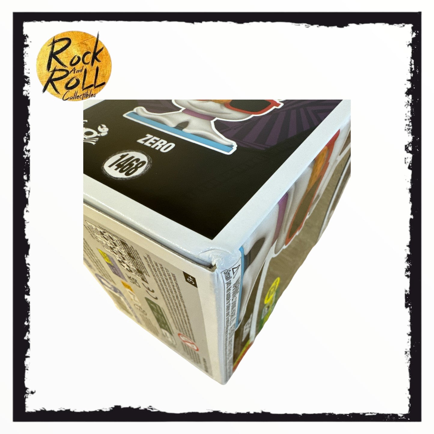 Box Damage - SDCC 2020 Zero - Nightmare Before Christmas Official Comic Con Sticker Funko Pop! #1468