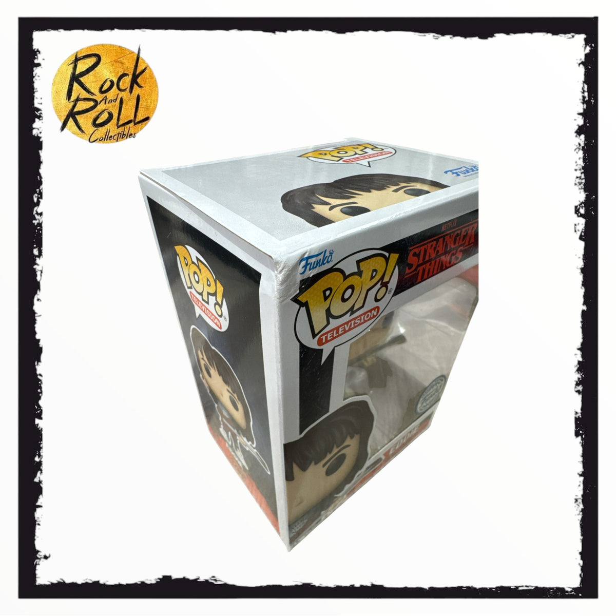 Stranger Things Eddie Funko Pop! #1250 Special Edition Condition 8/10