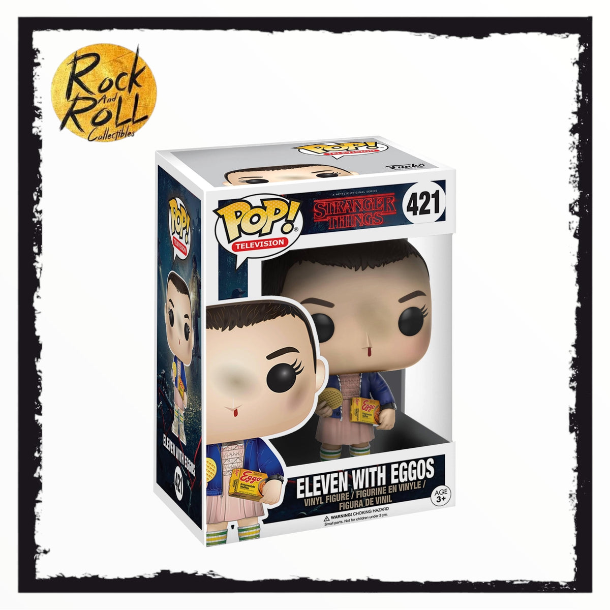 Stranger Things Eleven with Eggos Funko Pop! #421