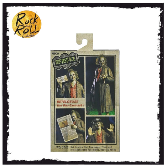 NECA Beetlejuice(1988) Tour Guide "The Bio-Exorcist" Ultimate 7” Scale Action Figure