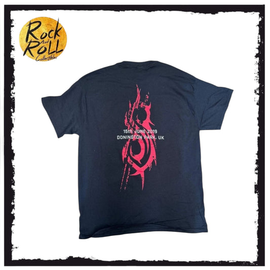 Slipknot - June 2019 Donington Park Black T-Shirt