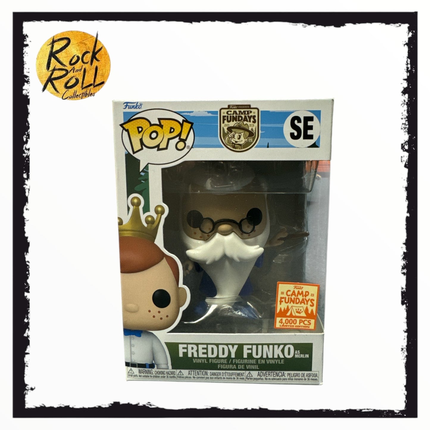 Camp Fundays 2023 - Freddy Funko as Merlin LE 4000pcs