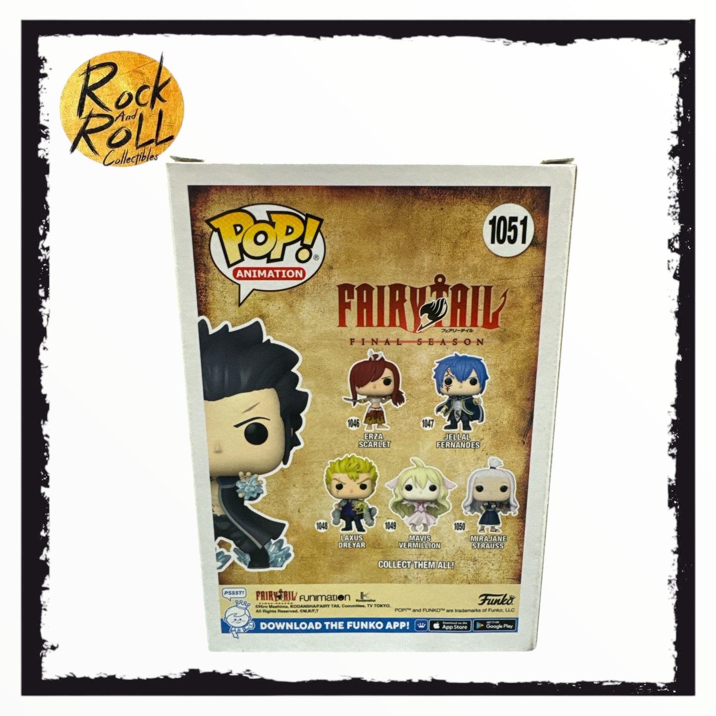 Fairytale - Gray Fullbuster Funko Pop! #1051 FYE Exclusive - Condition 8.5/10