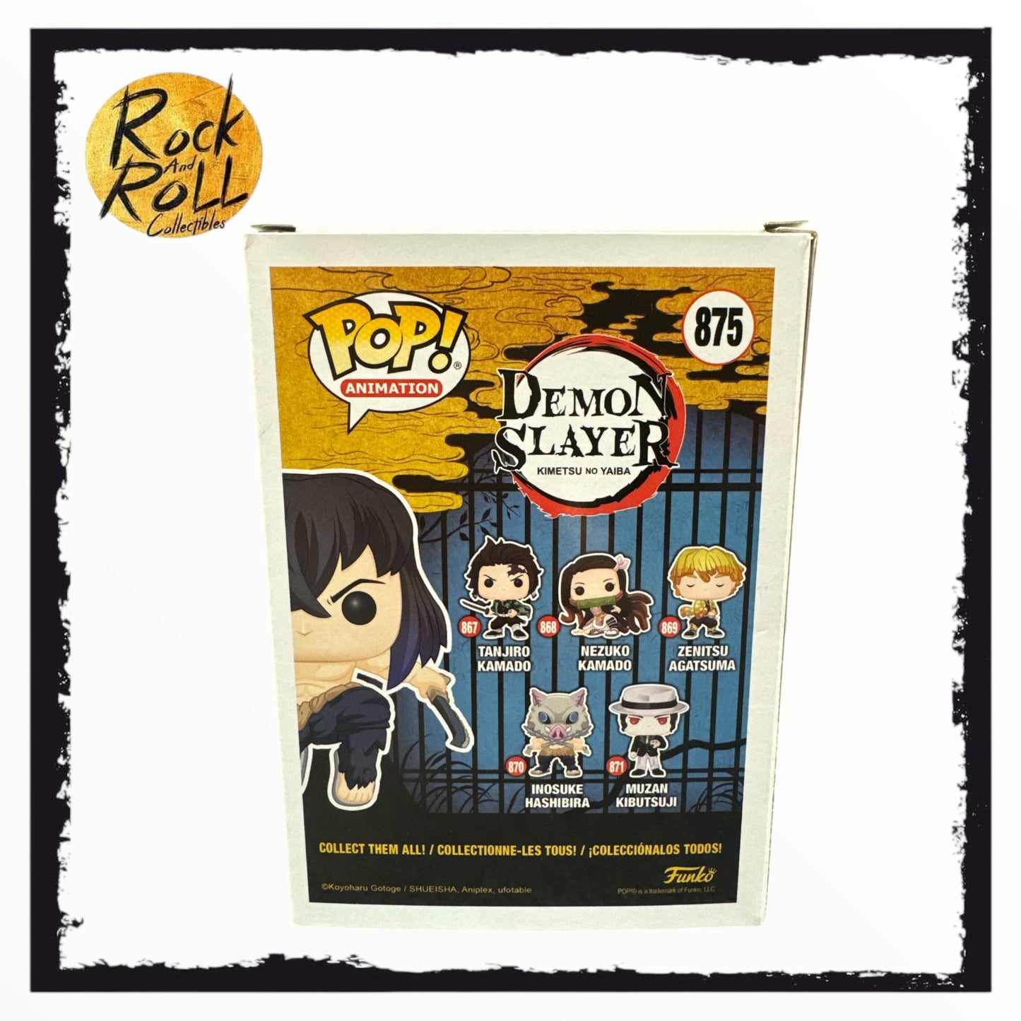 Demon Slayer - Inosuke Hashibira (Flocked Chase) Funko Pop! #875 Special Edition