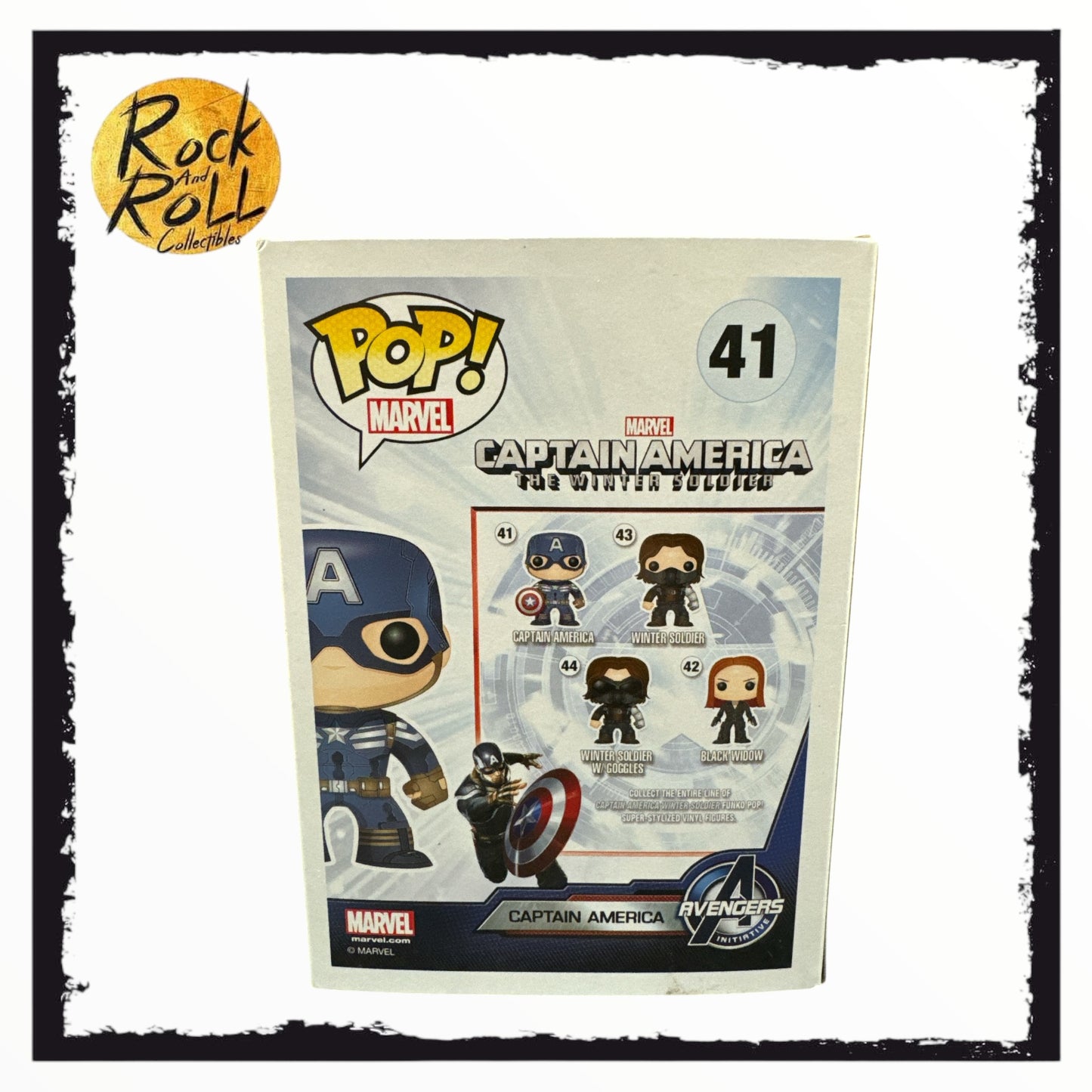 Captain America The Winter Soldier - Captain America Funko Pop! #41