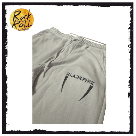 Blackpink White Joggers (Large)