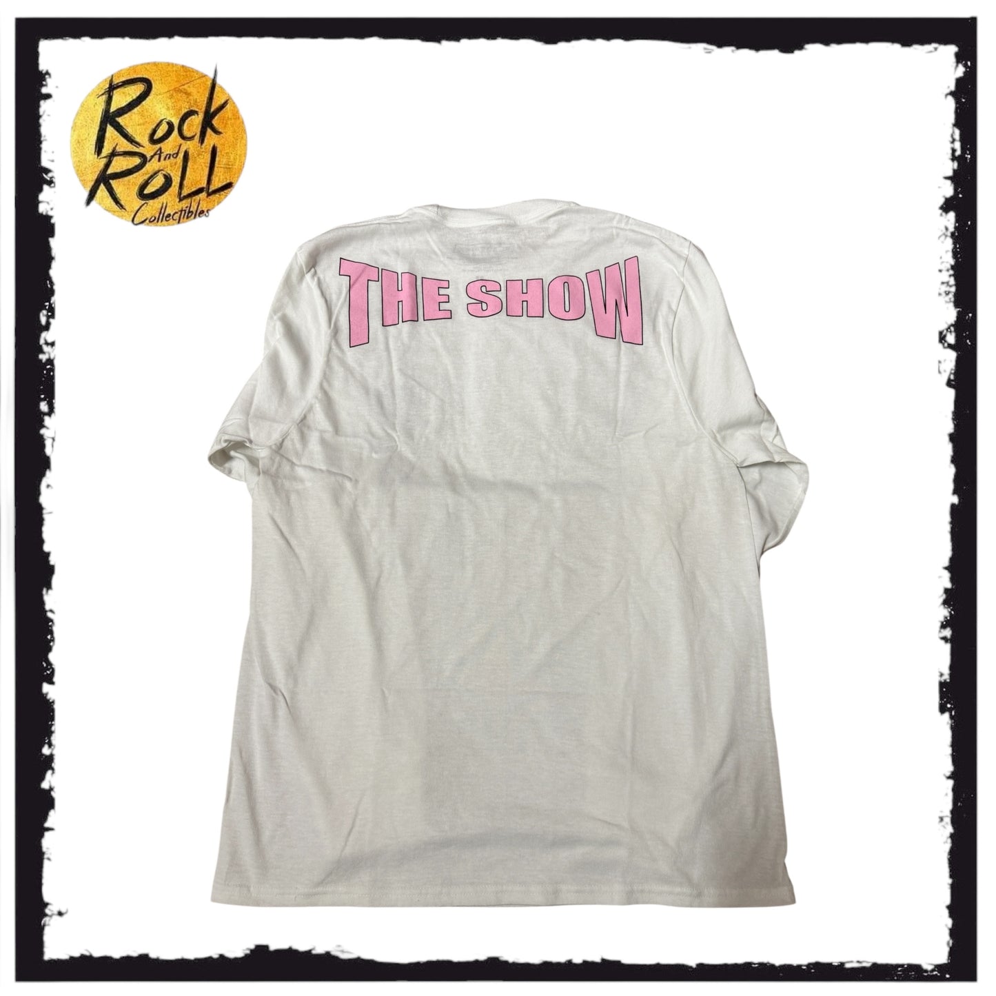 Blackpink - Around The World 'The Show' White Crewneck Long Sleeved Official T-Shirt