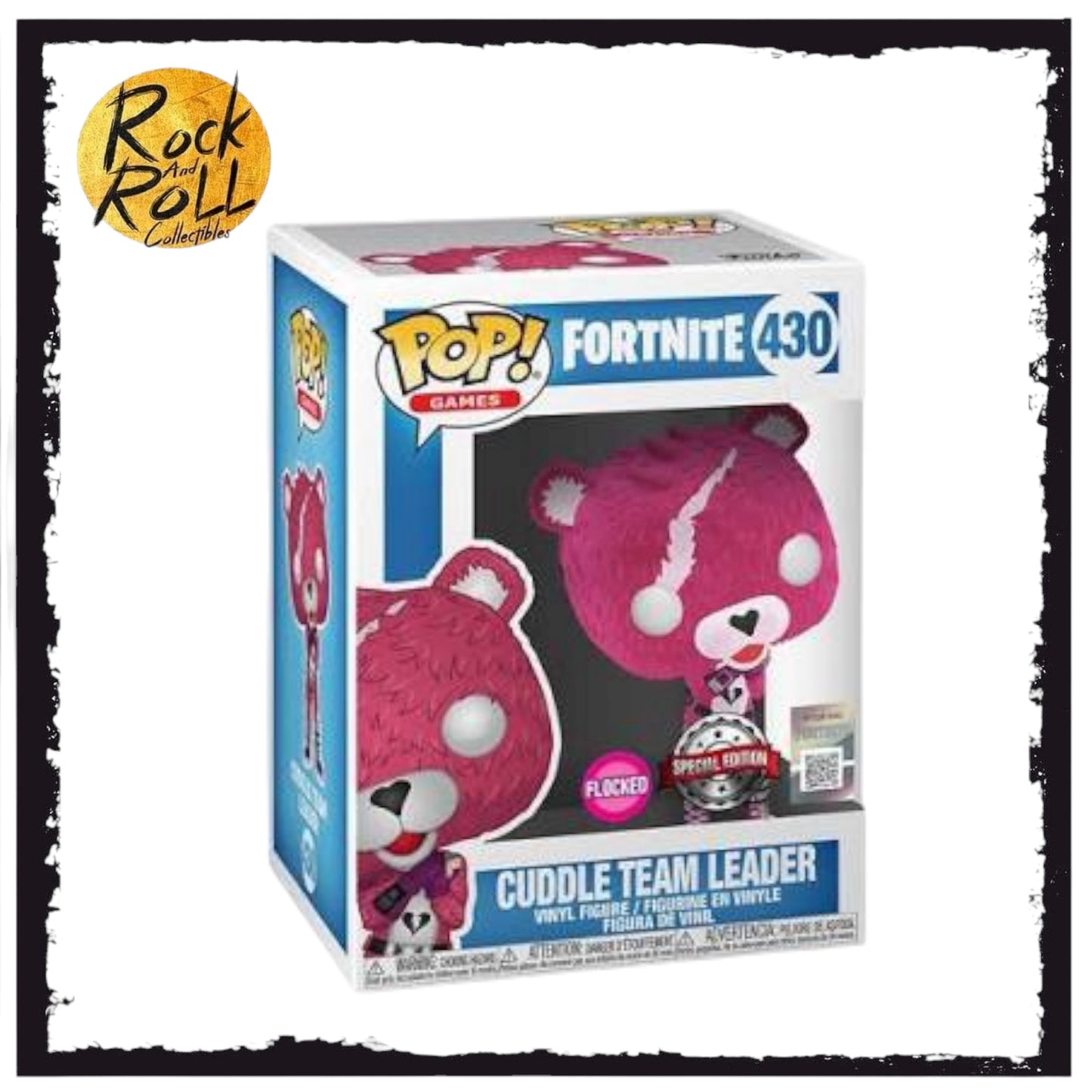 Cuddle Team Leader (Flocked) #430 Funko Pop - Fortnite - Special Edition