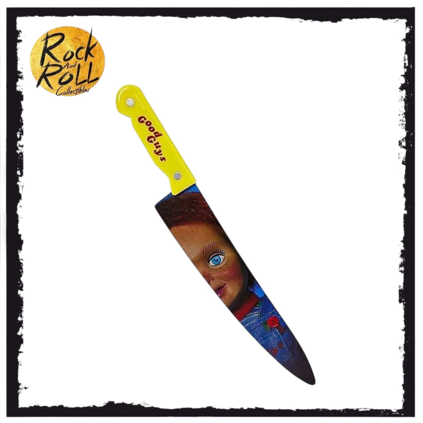 Spirit Halloween- Chucky Graphic Double Sided Knife