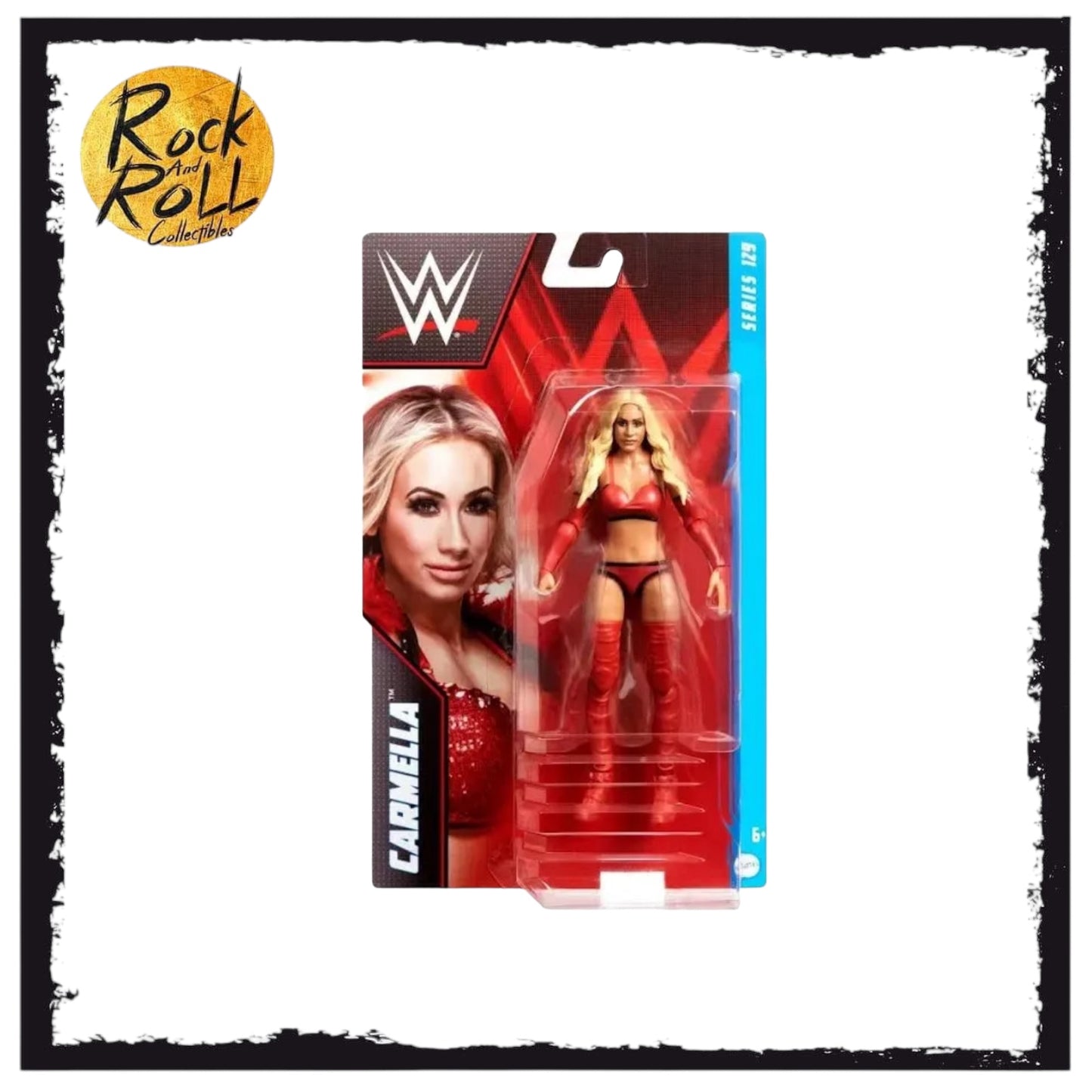 WWE Basic #129 Carmella US Import - Damaged Card