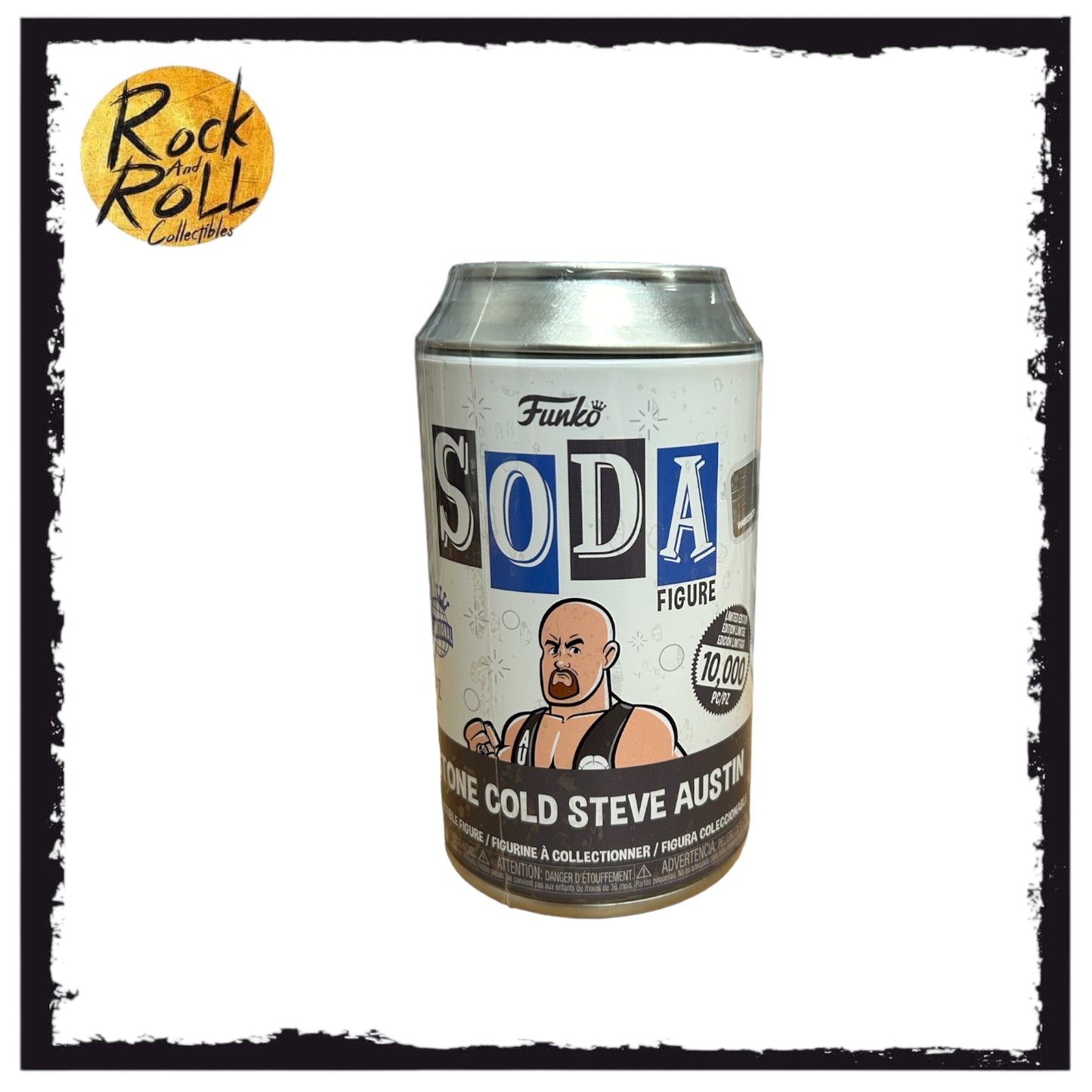WWE - Stone Cold Steve Austin Vinyl Soda (International) LE10,000pcs Chance of Chase