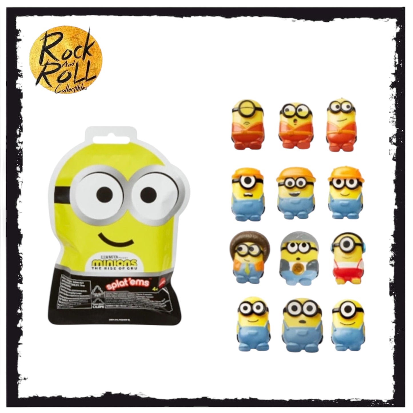 Minions The Rise Of Gru Splat’ems Blind Bags Sealed - 1 Random Bag