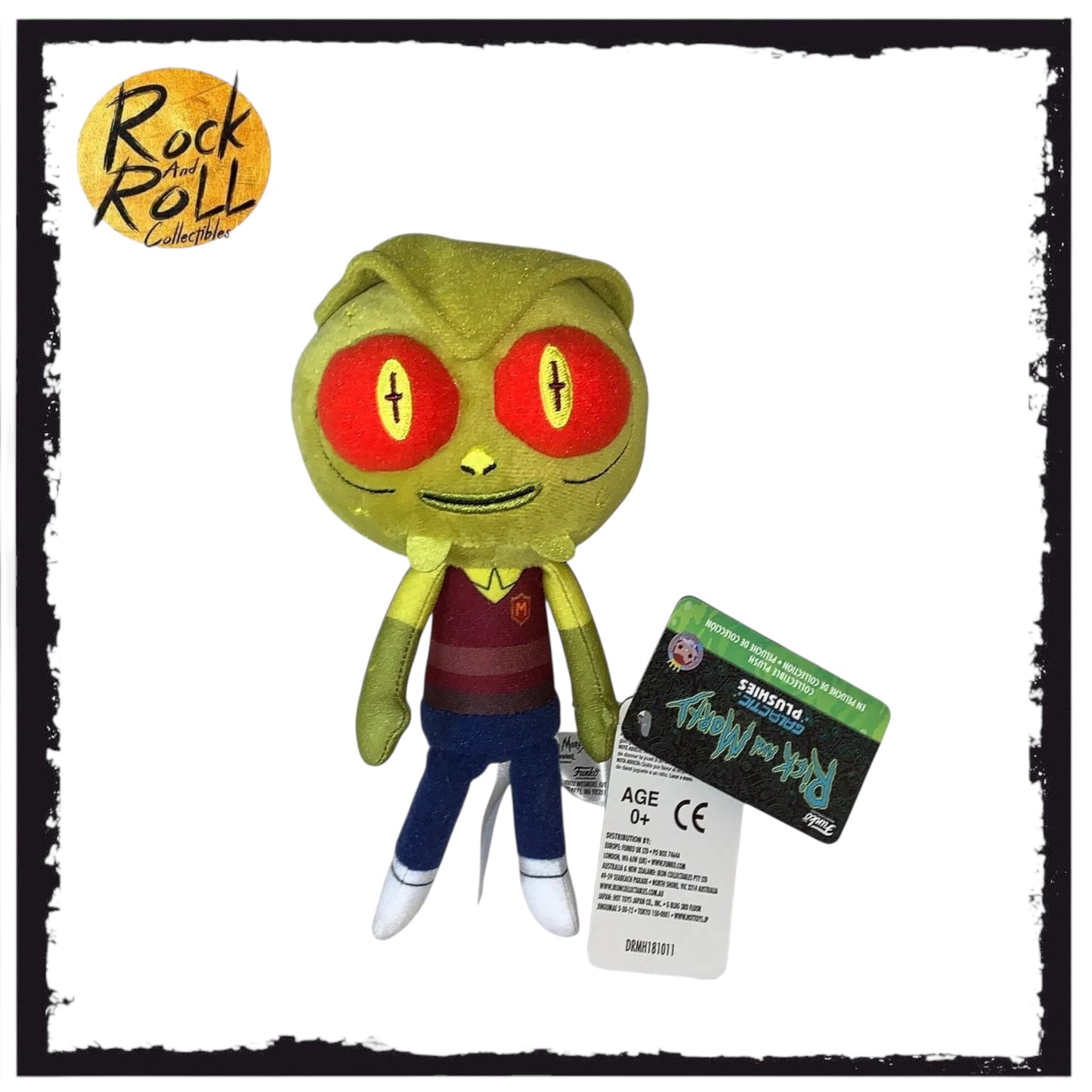 Funko Galactic Plushies: Rick & Morty: Lizard Morty