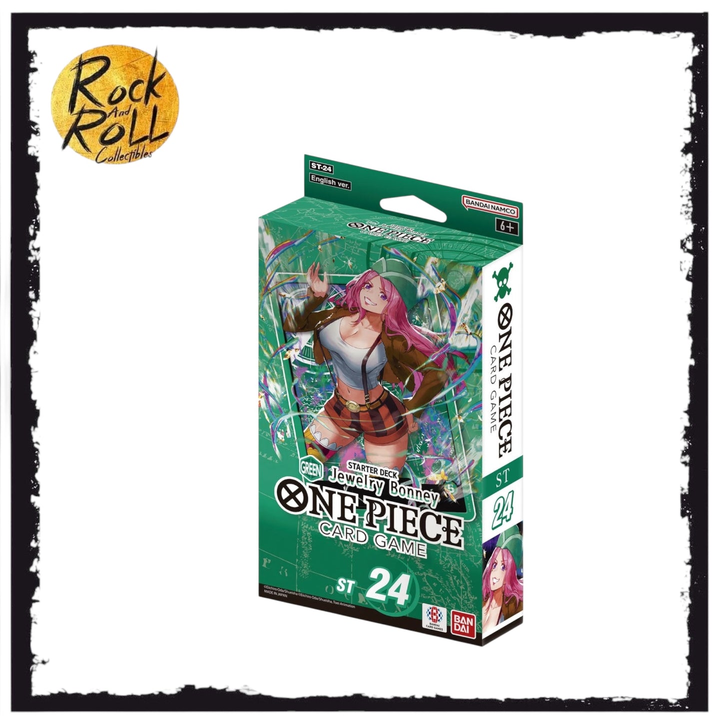 One Piece Card Game: Starter Deck - (ST-24) Green Jewelry Bonney