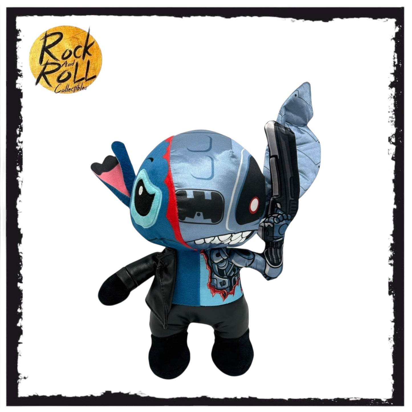 Stirminator Plush Bad Day - Stitch x Terminator (Evil Version Of Stitch)