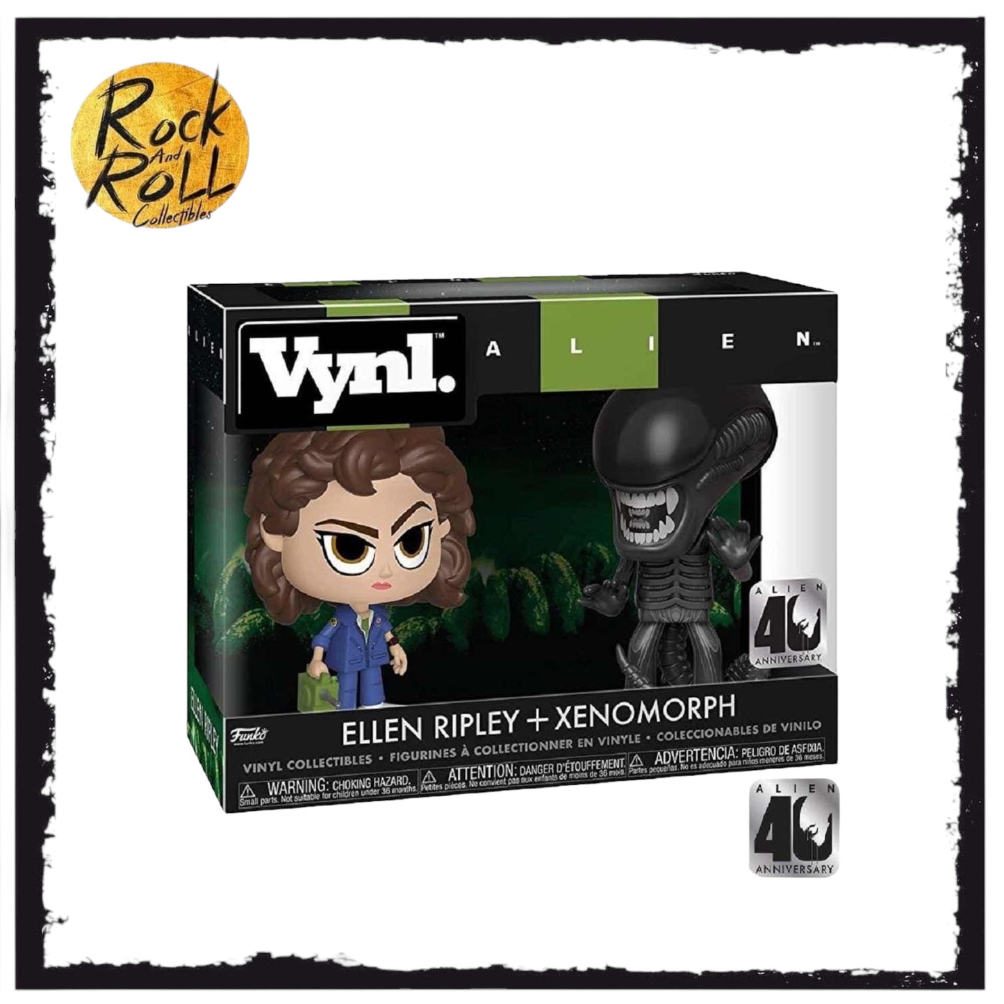 Ellen Ripley + Xenomorph 2 Pack Vnyl. - Alien