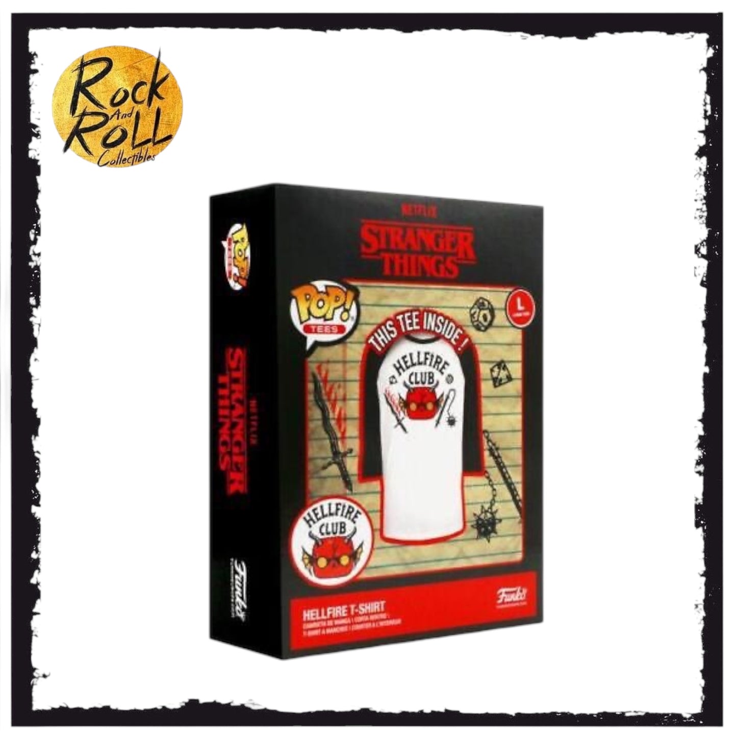 Stranger Things Funko Hellfire T-Shirt