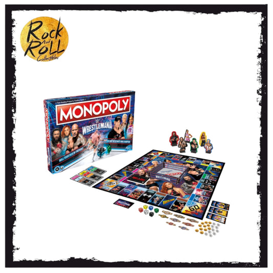 Monopoly: Wrestlemania Edition Board Game