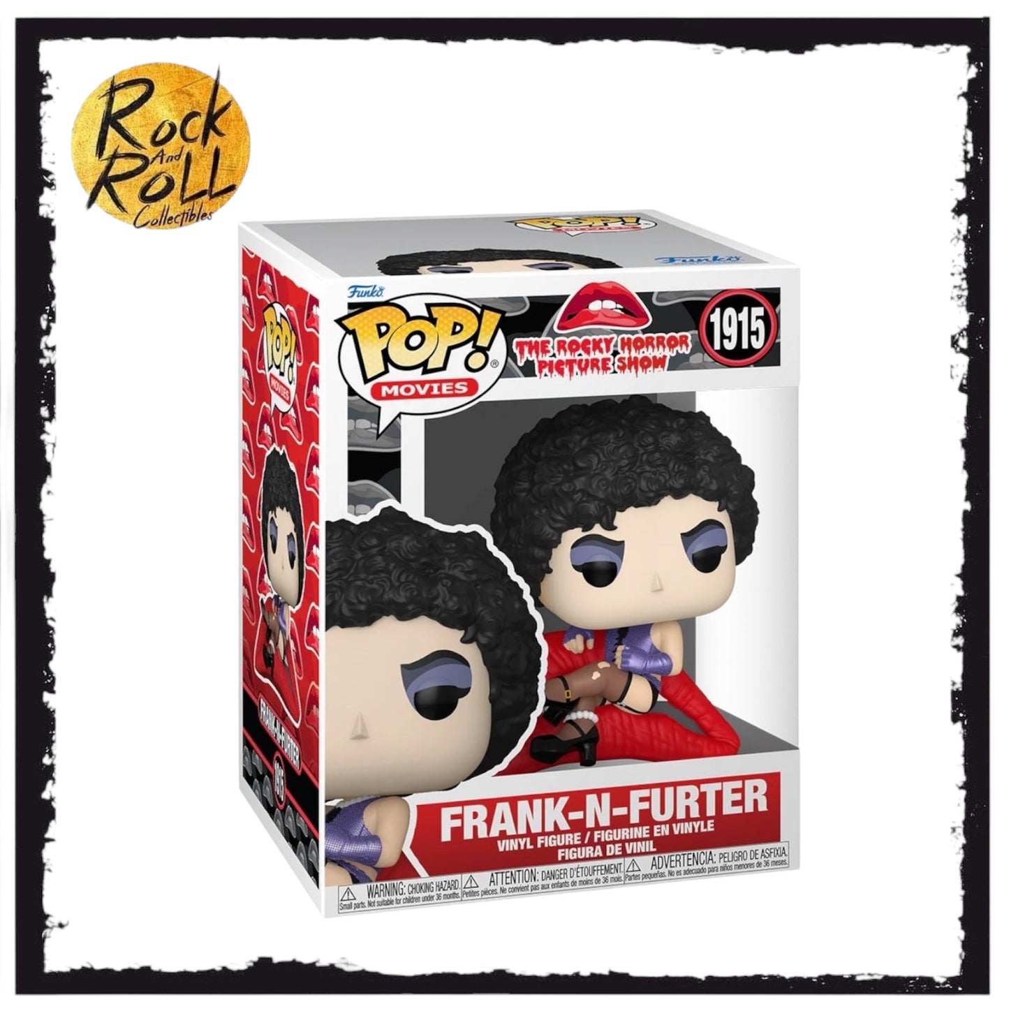 Frank-N-Furter on Lips Chair #1915 Premium Funko Pop - The Rocky Horror Picture Show