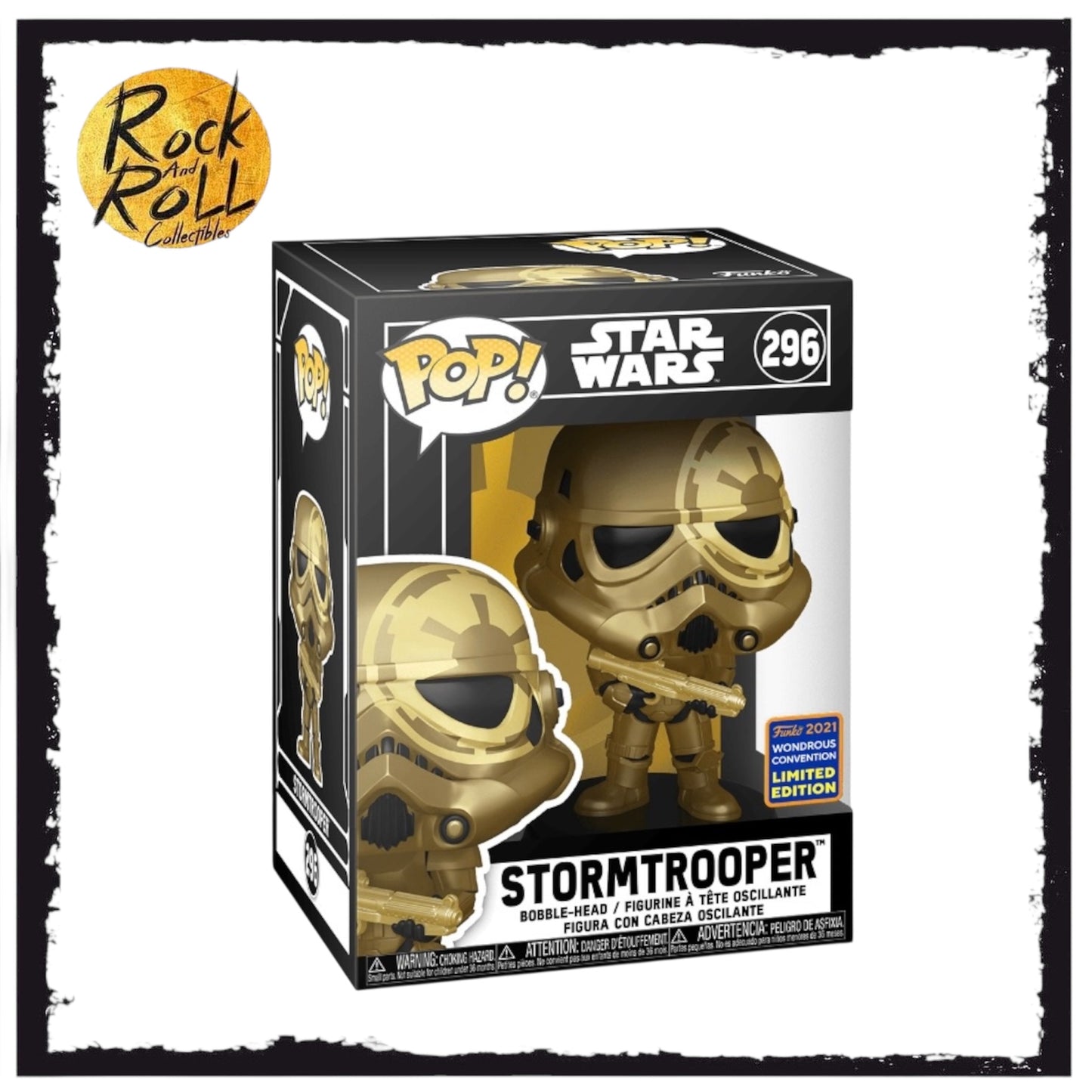 Stormtrooper #296 Funko Pop! - Star Wars - WonderCon 2021 Shared Exclusive