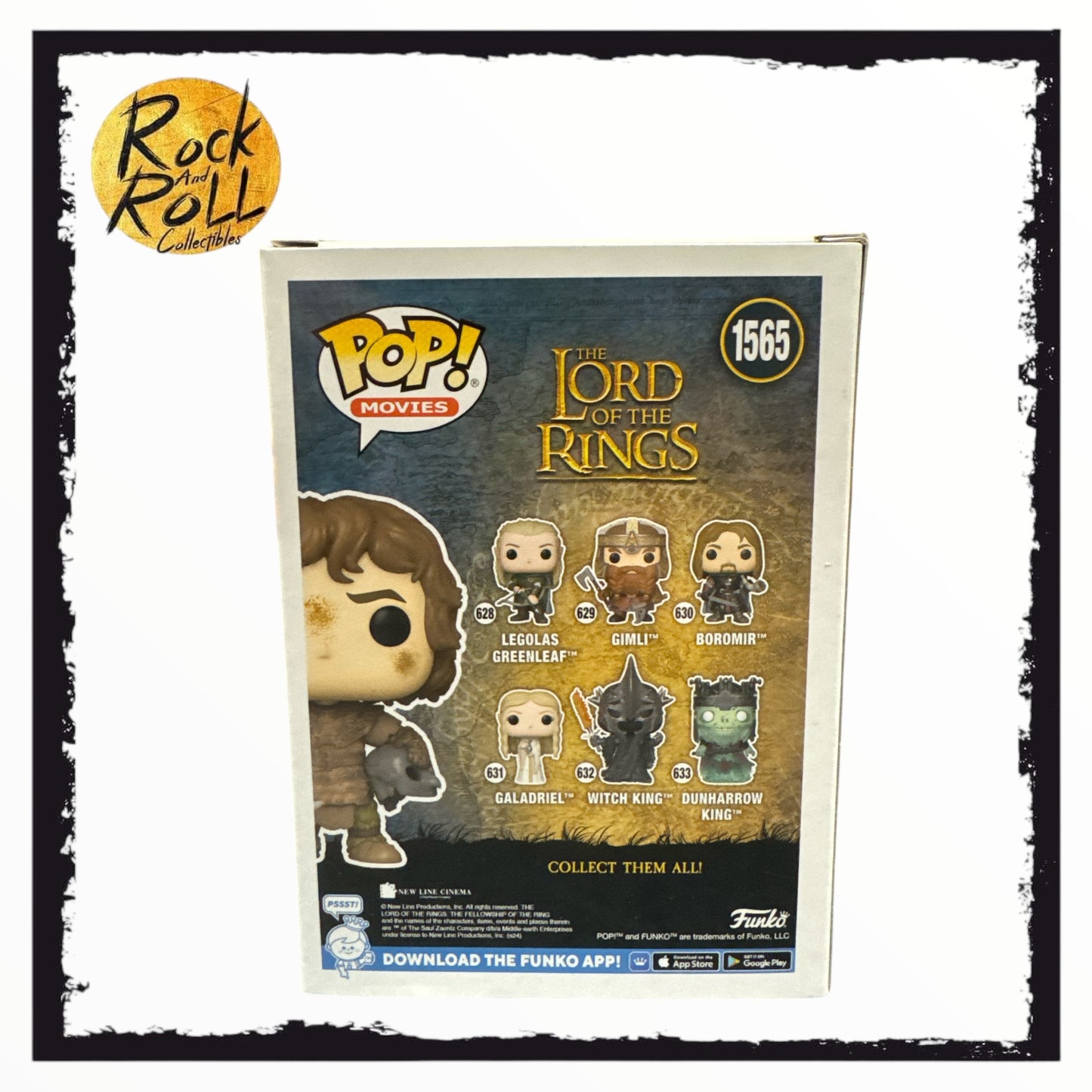 The Lord of the Rings - Frodo w/Orc Helmet Funko Pop! #1565 Condition 8/10 Funko Exclusive