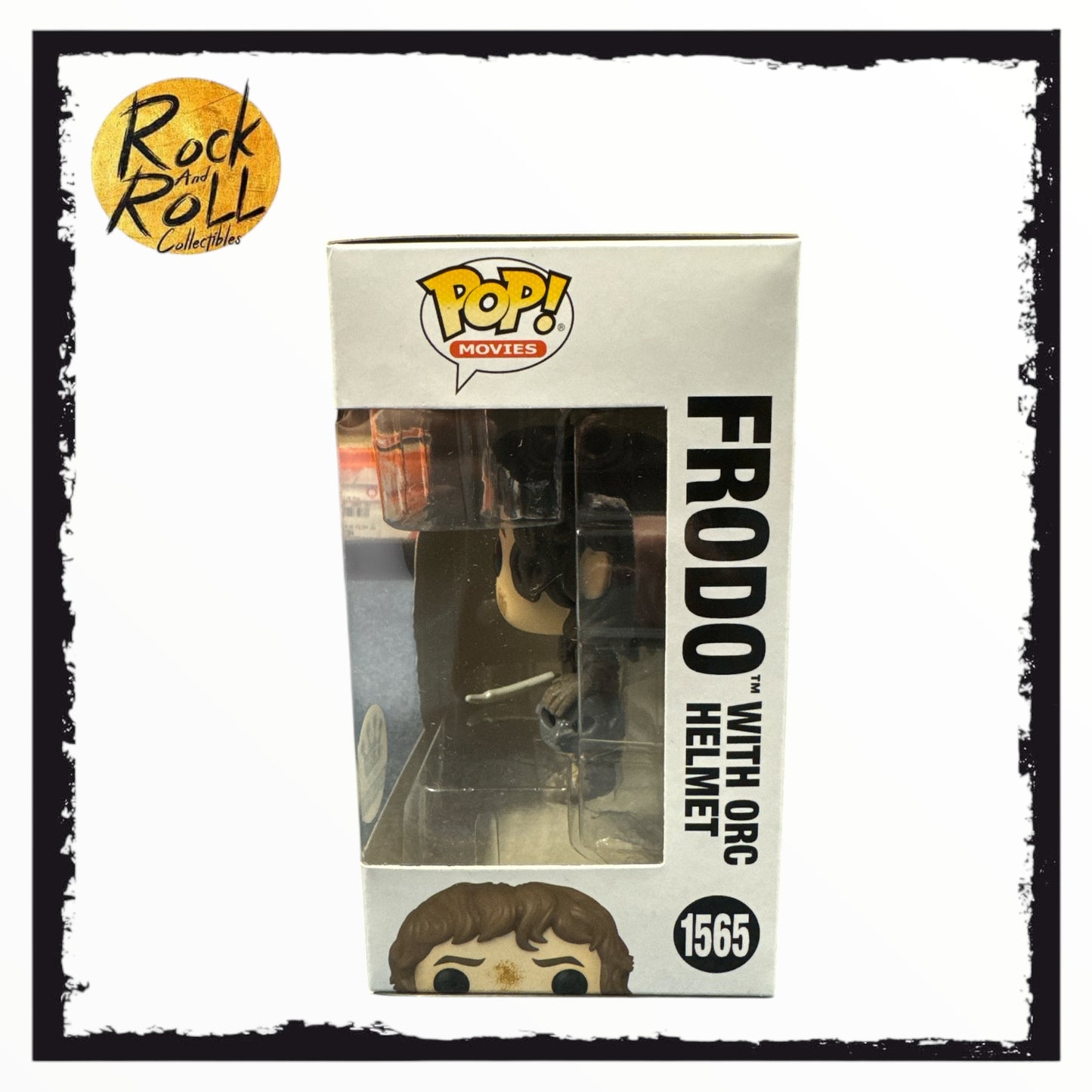The Lord of the Rings - Frodo w/Orc Helmet Funko Pop! #1565 Condition 8/10 Funko Exclusive