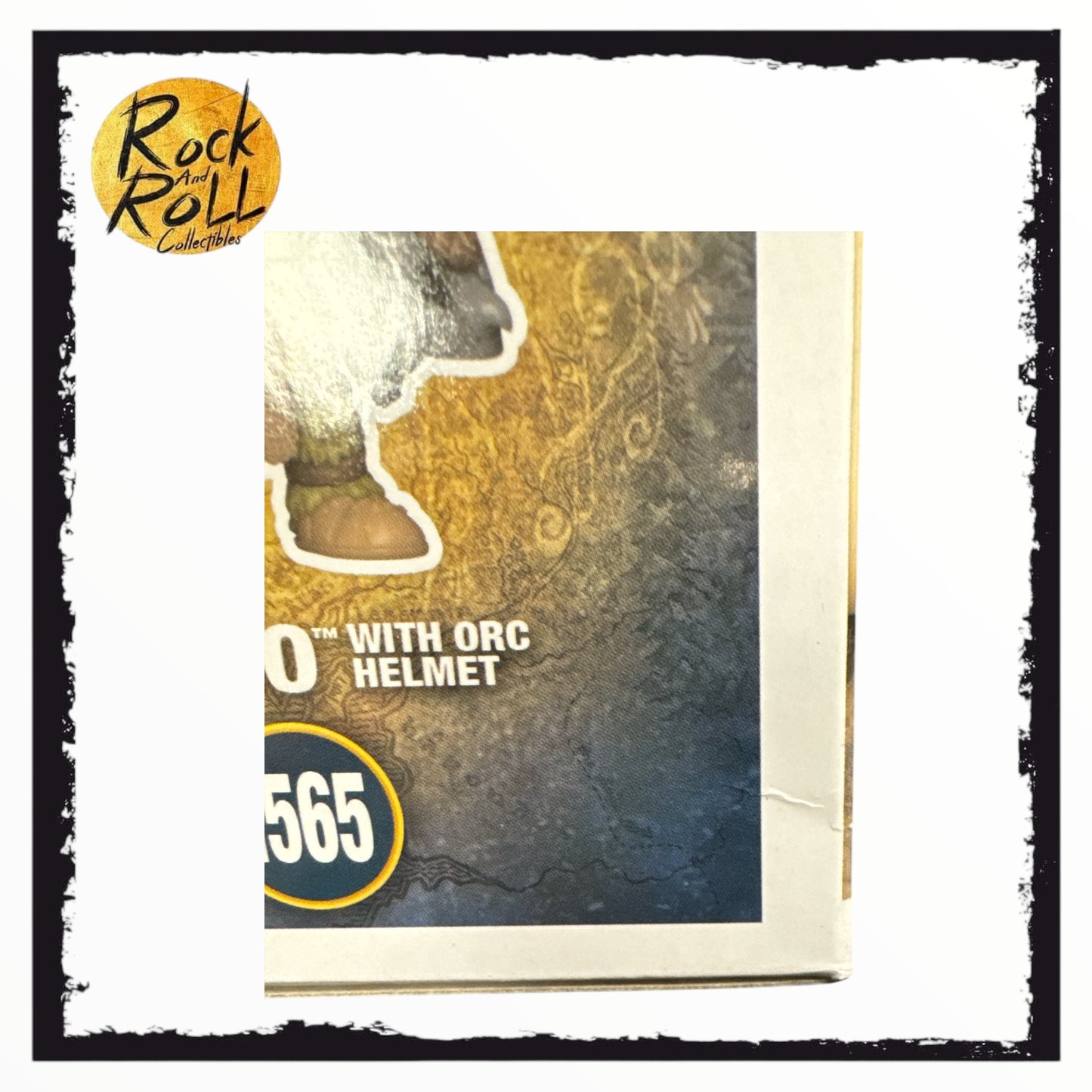 The Lord of the Rings - Frodo w/Orc Helmet Funko Pop! #1565 Condition 8/10 Funko Exclusive