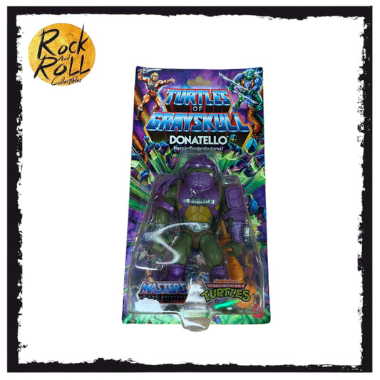 Not Mint Card MOTU Origins Turtles of Grayskull Wave 1 Donatello