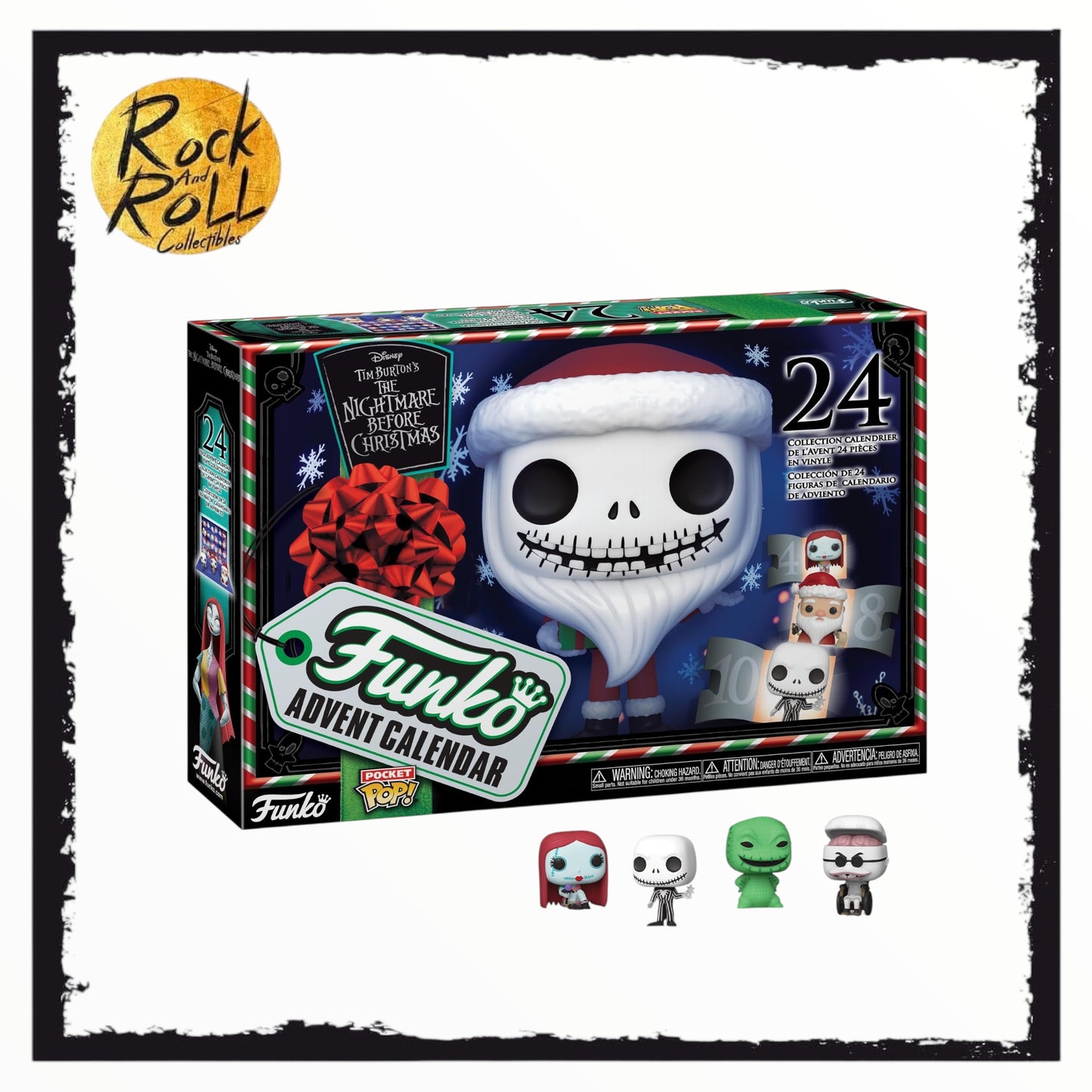 The Nightmare Before Christmas Countdown Funko Pocket Pop Calendar