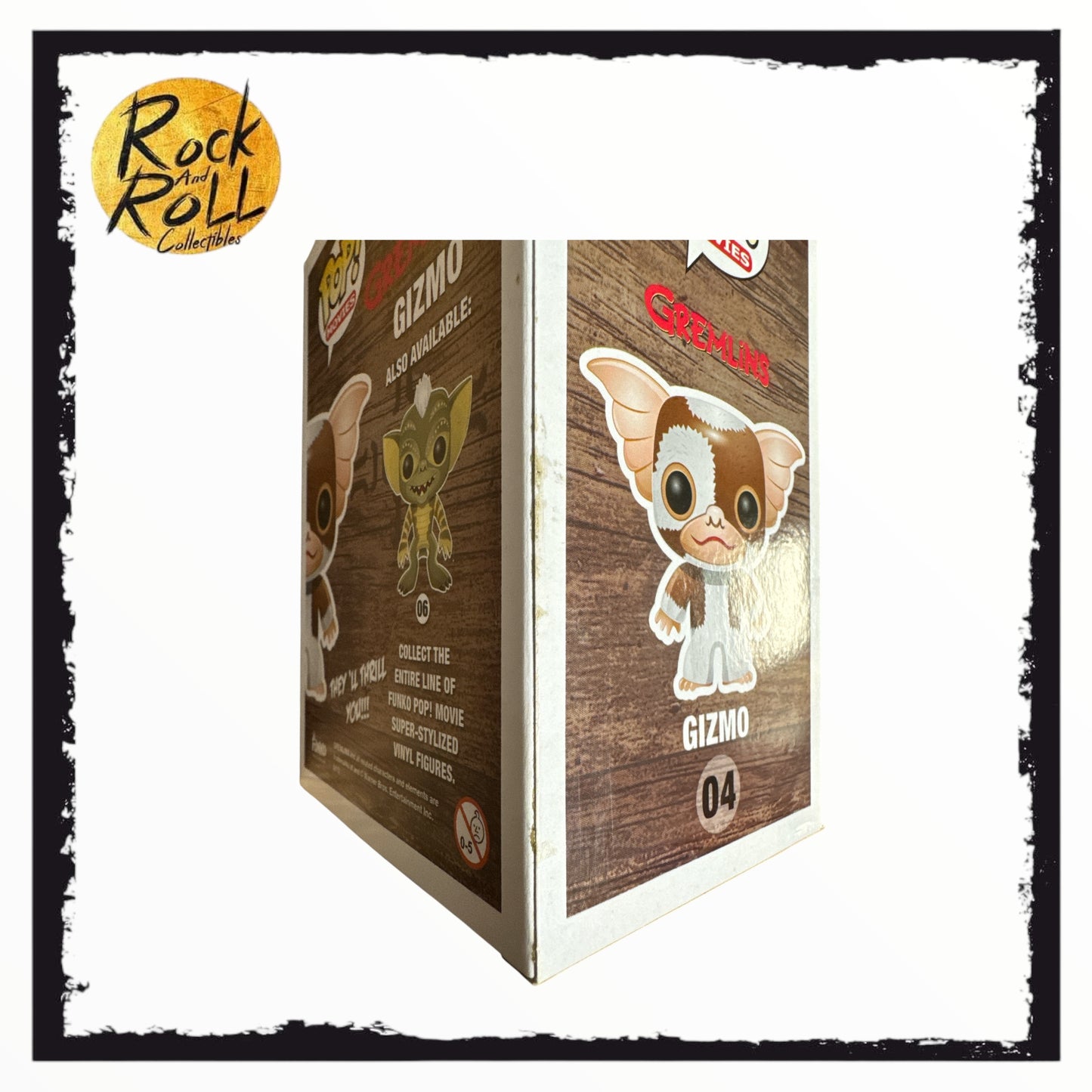 Gremlins - Gizmo (Flocked) Funko Pop! #04 - 2011 SDCC LE480pcs - Condition 8/10