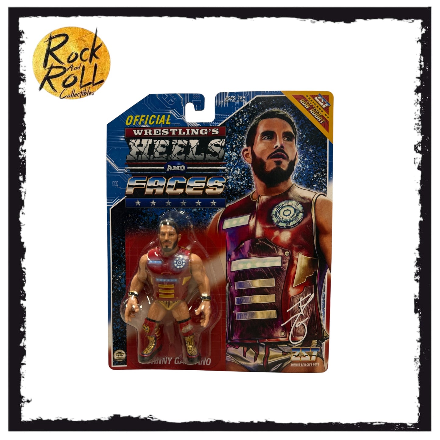 ZST-Zombie Sailor Toys Johnny Gargano Blue Card Chase