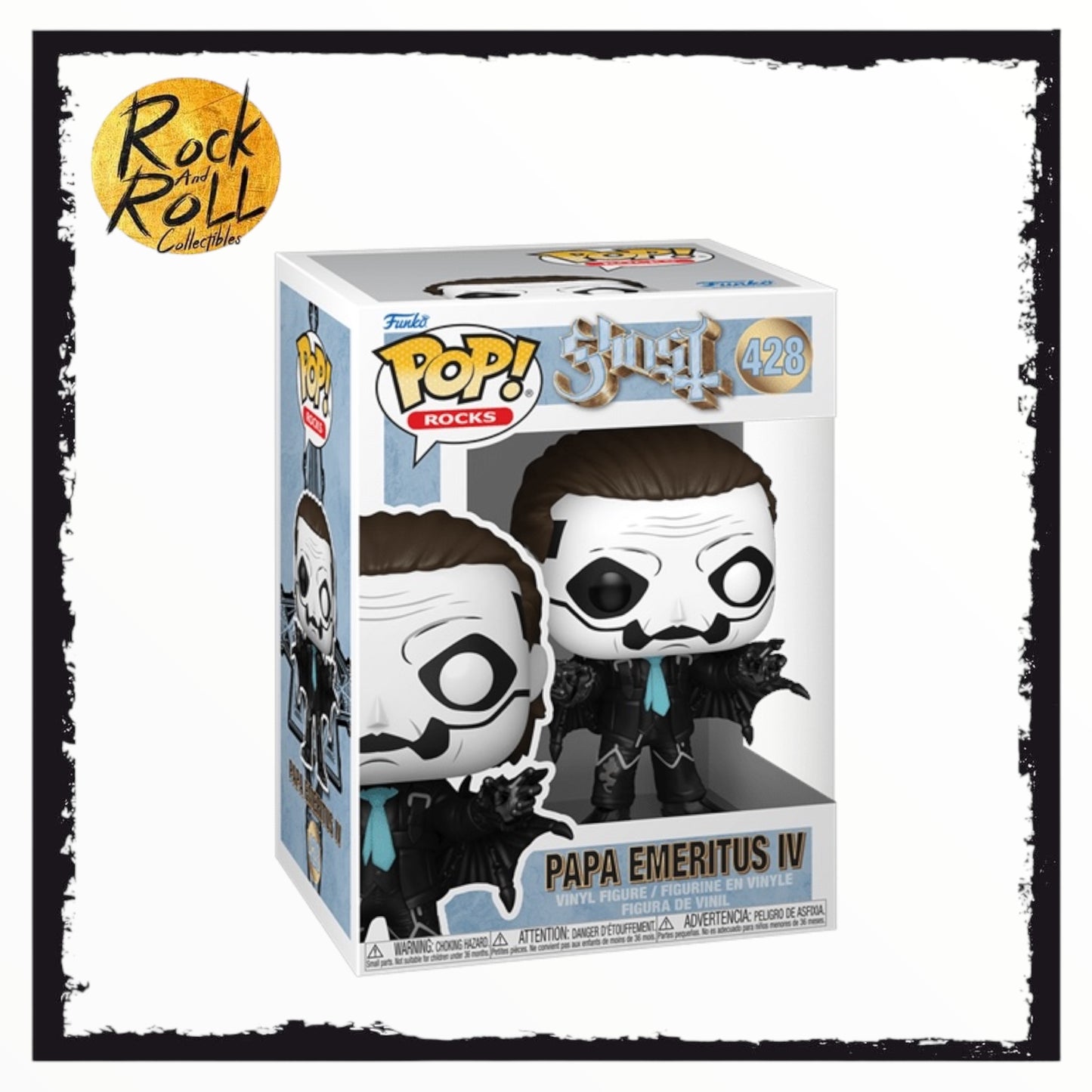 Papa Emeritus IV Bat Outfit #428 Ghost Funko Pop! Vinyl