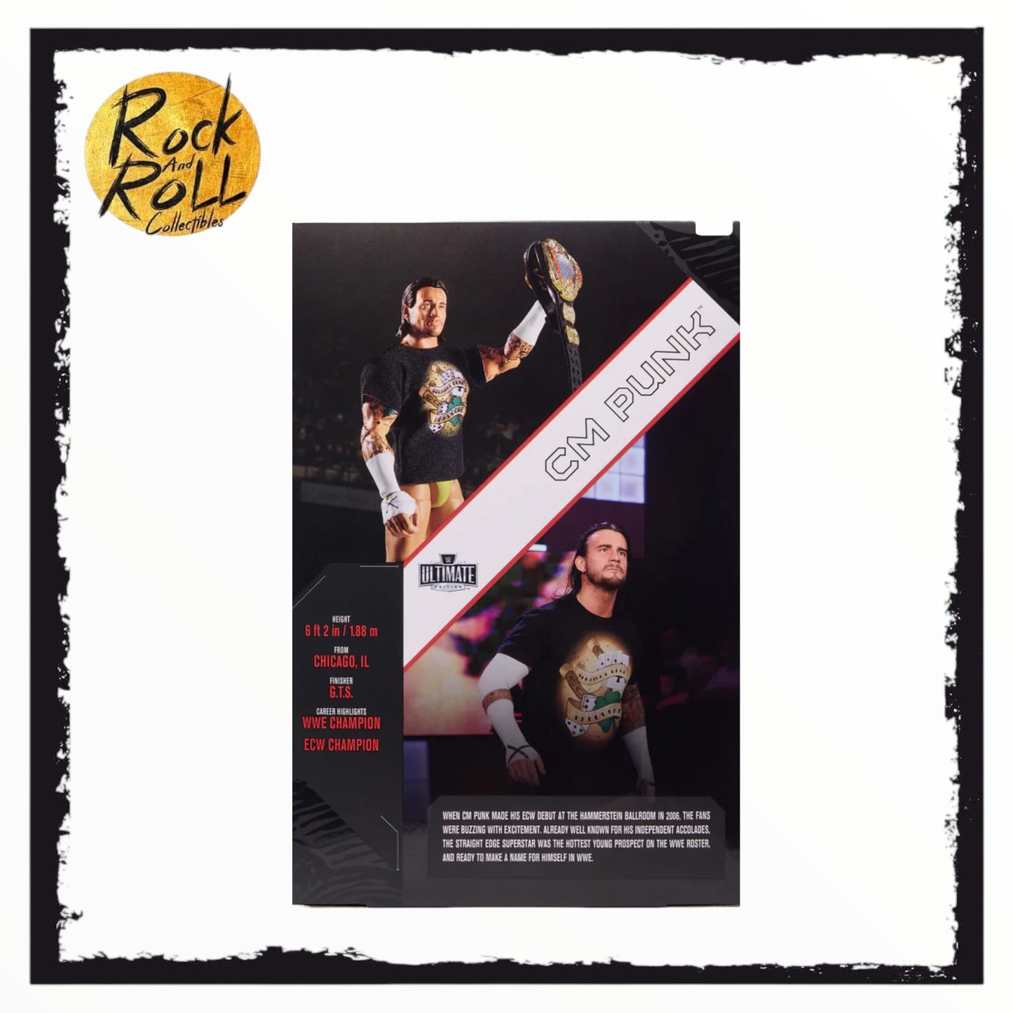 WWE Mattel Creations Ultimate Edition CM Punk Action Figure