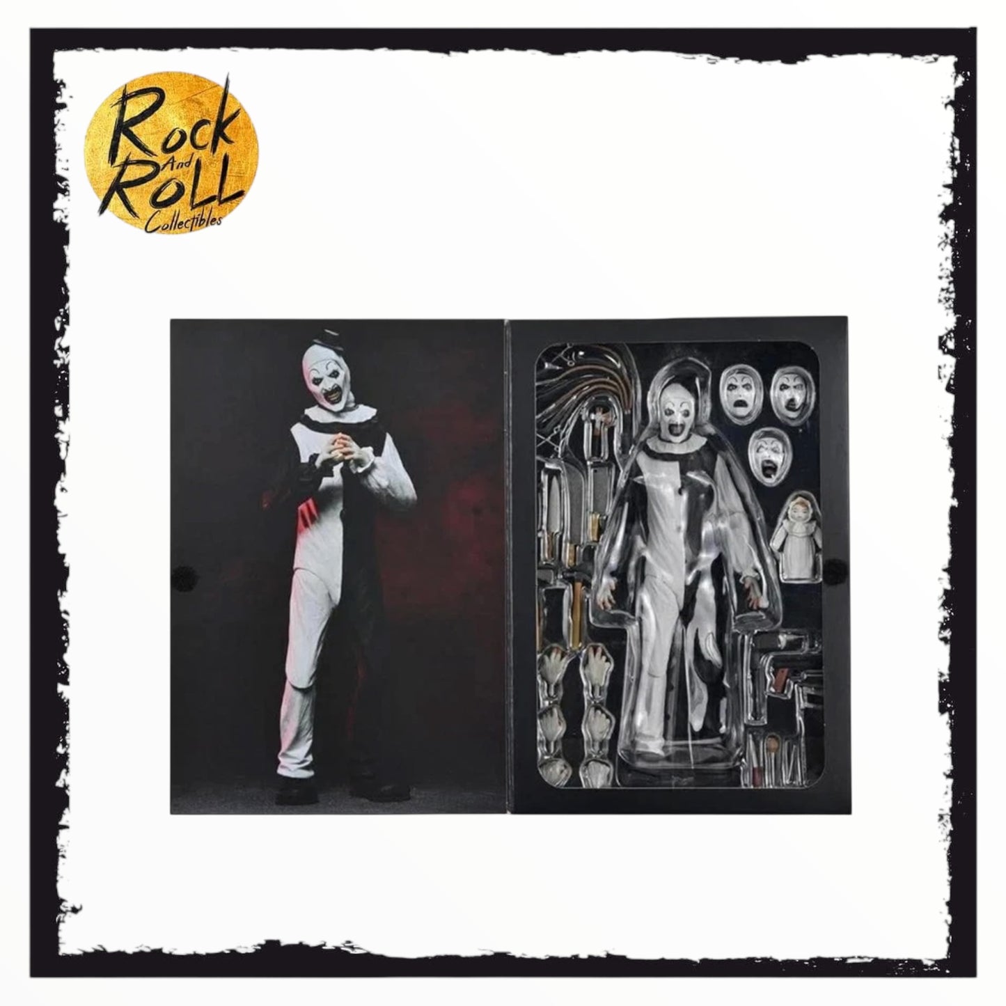 NECA Terrifier Art The Clown Ultimate 7 Inch Scale Action Figure