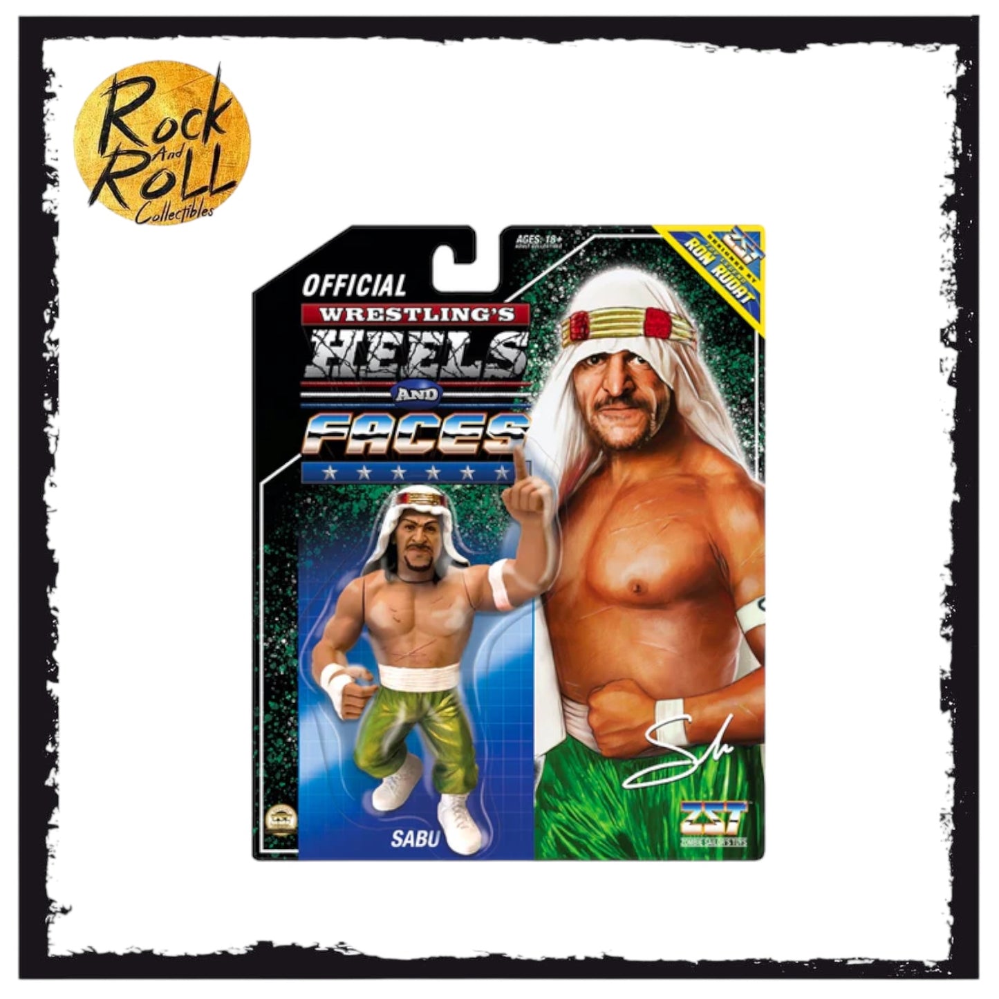 ZST - Zombie Sailor Toys Heels and Faces - Sabu (Green Pants)