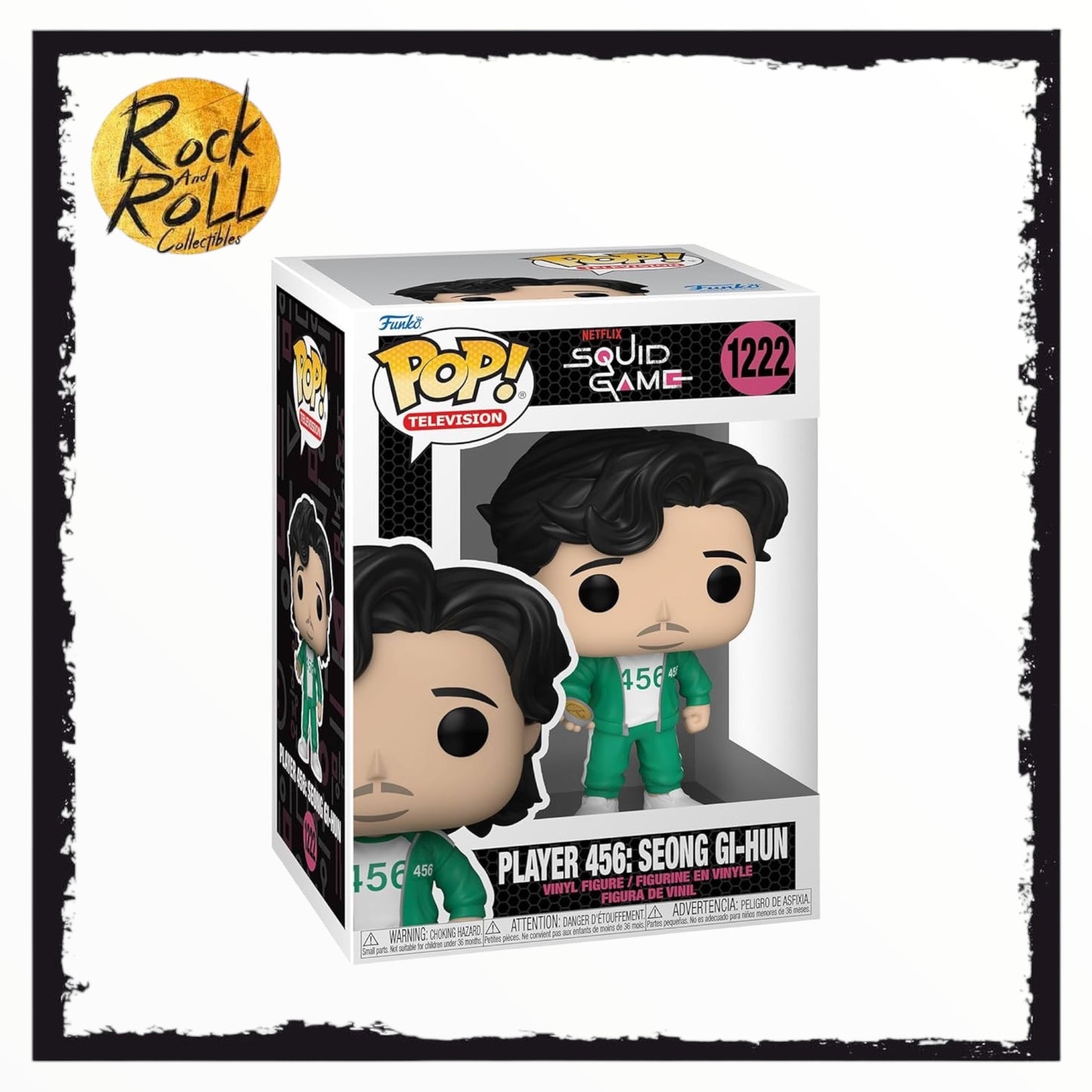 Squid Game - Player 456: Seong Gi-Hun Funko Pop! #1222 Condition 9/10