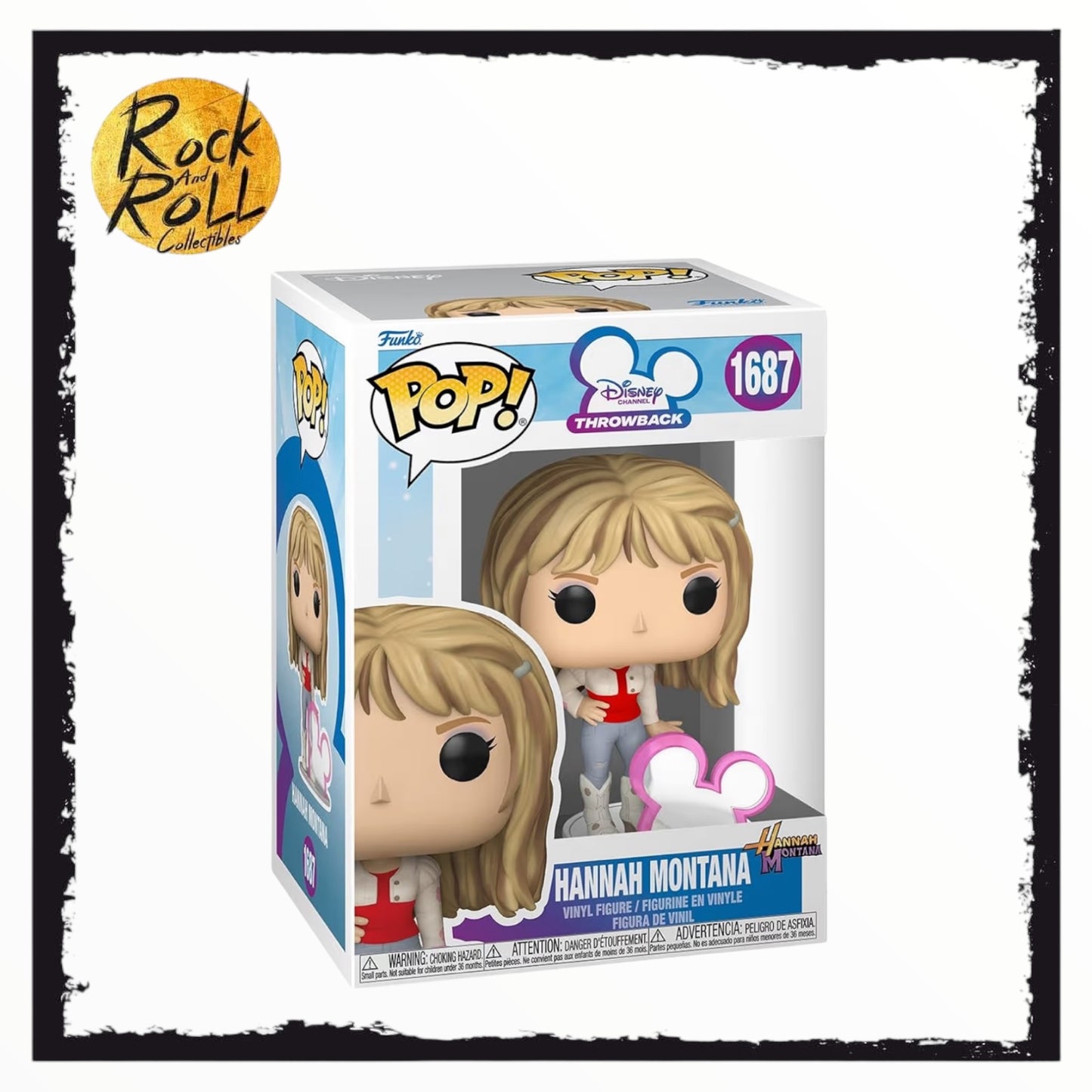 Hannah Montana #1687 Funko Pop - Disney Channel Throwback