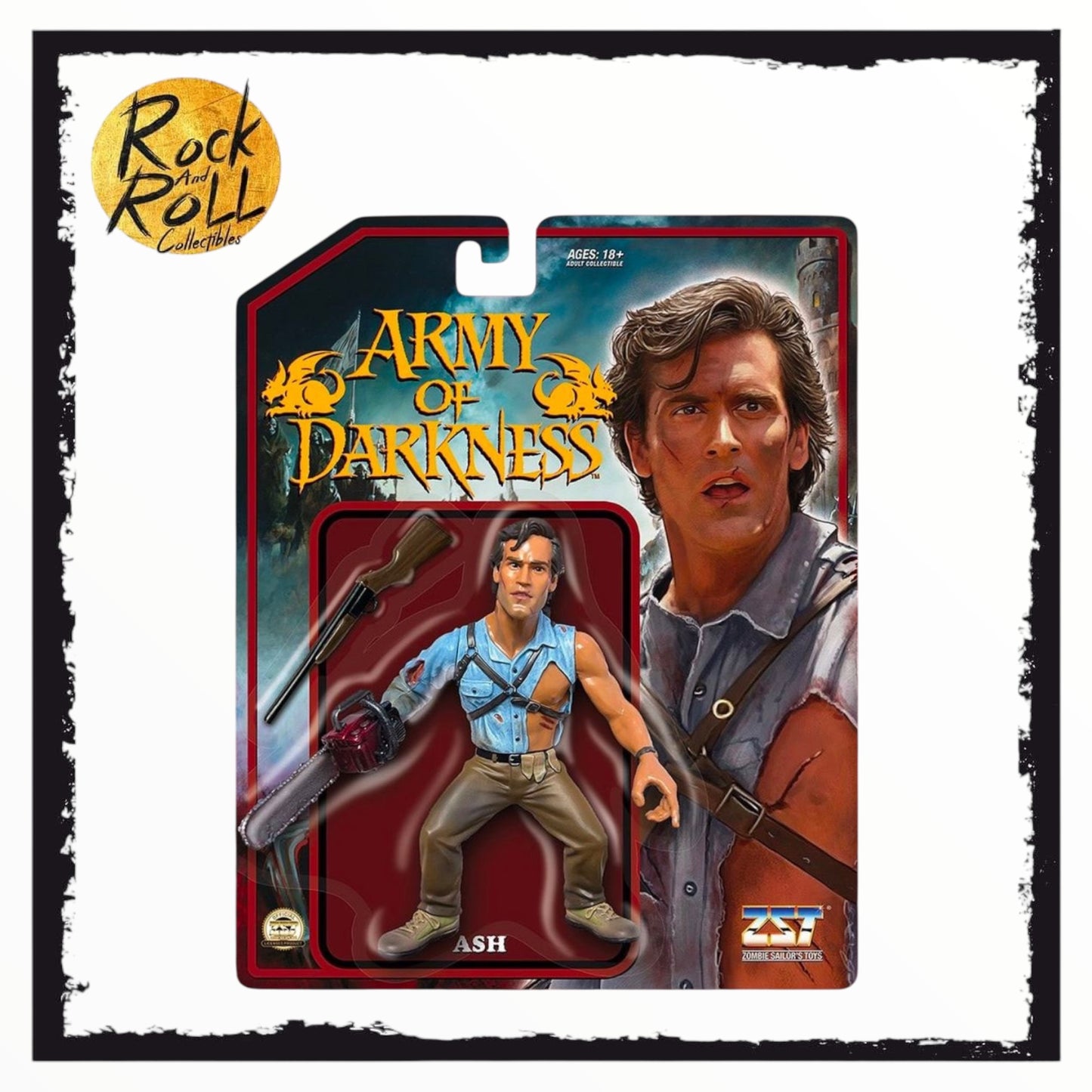 Zombie Sailor Toys - Army of Darkness - Ash Retro Style Collectible Figure PRE ORDER